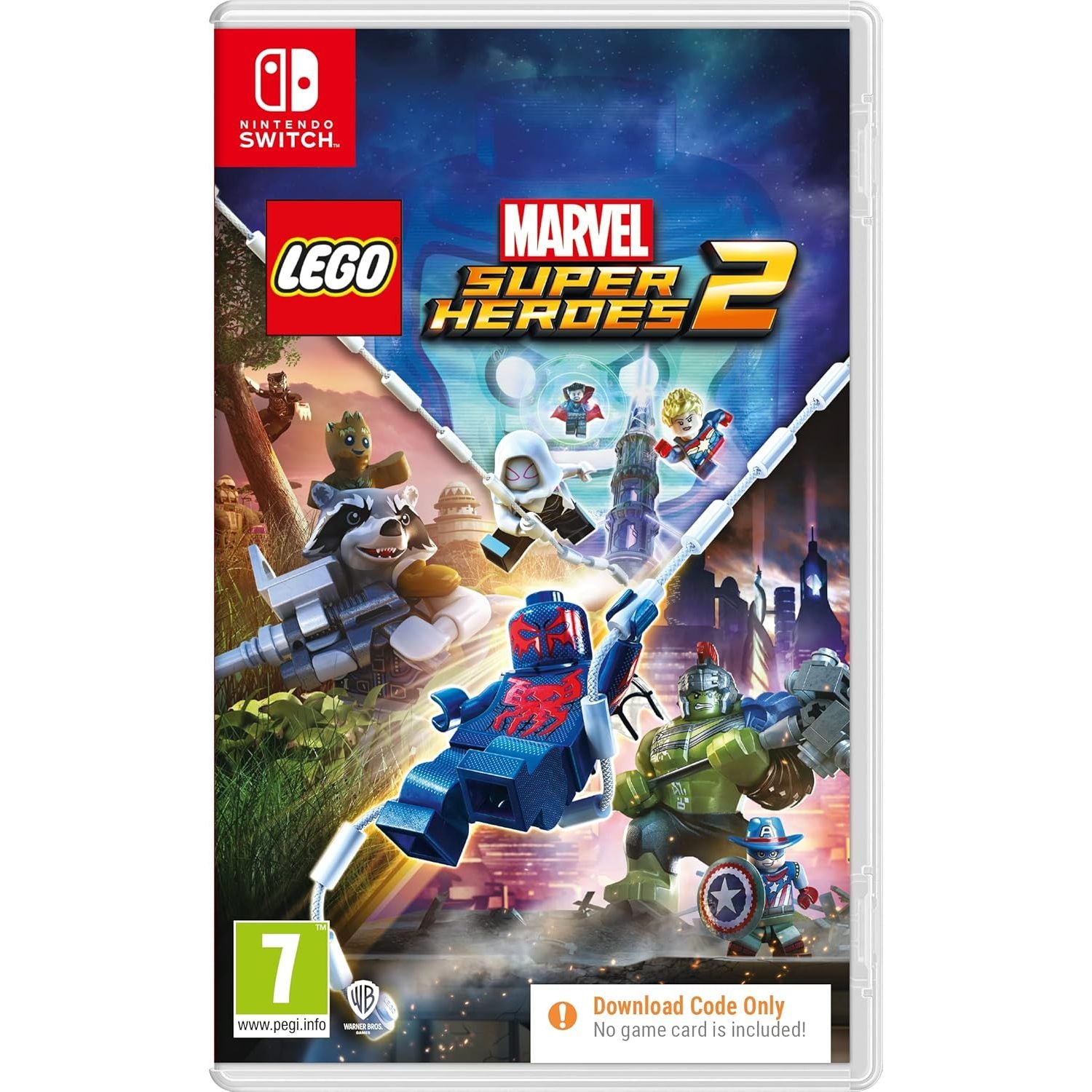 Buy Nintendo Game,LEGO Marvel Super Heroes 2 (Code In Box) - Nintendo Switch Game - Gadcet UK | UK | London | Scotland | Wales| Near Me | Cheap | Pay In 3 | Video Game Software